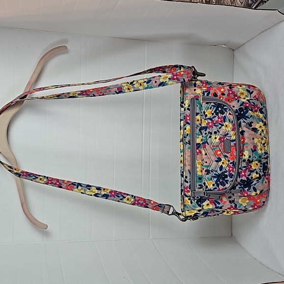 lug Handbags - Lug Women's Mamba Wildflower Multi-Color Floral Adjustable Strap Crossbody Bag